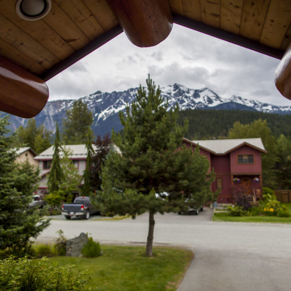 View from a family home