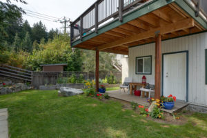 Fenced Back Yard & Separate Entrance to 1 Bed Suite